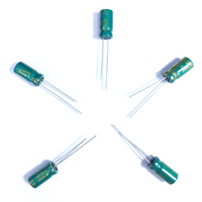 470/10V Electrolytic Capacitor (Pack of 50pcs)