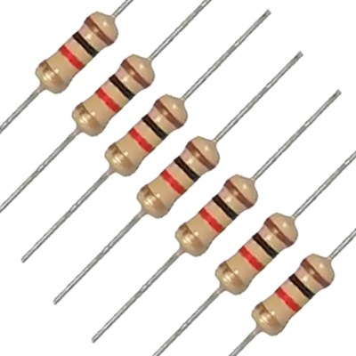 1K 1/4Watt 5% Resistor (300 Pieces Pack)