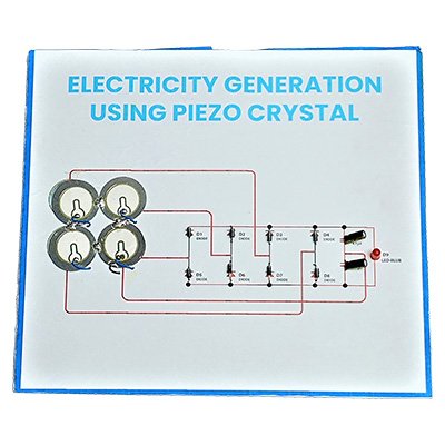 Electricity Genteration Using Piezo-Crystal Project