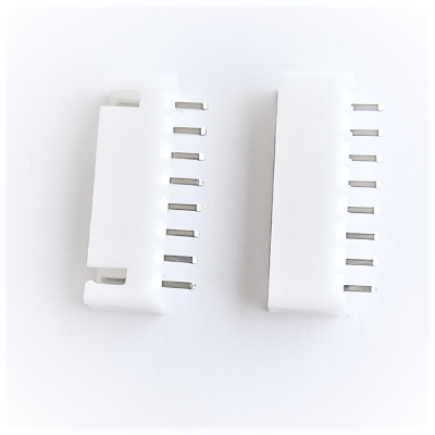 8 Pin JST-XH Male Straight 2515 Connector 2.54mm Pitch