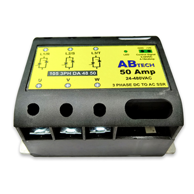 3 Phase Solid State Relay  SSR-50Amp