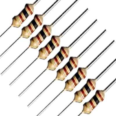 100 Ohm 1/4 WATT 5% Resistor (300 Pieces Pack)