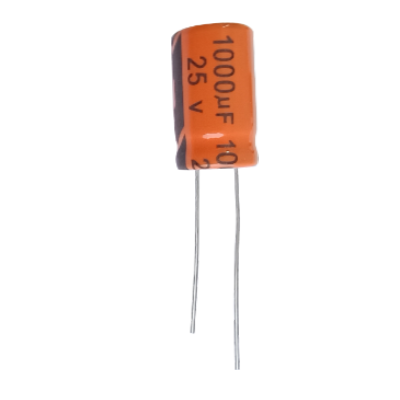 1000uf 25v Electrolytic Capacitor-Through Hole