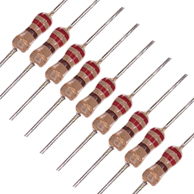 220 Ohm 1/4 WATT 5% Resistor (300 Pieces PACK)